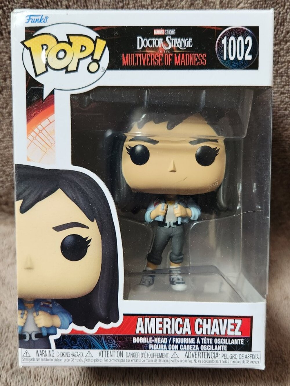 FUNKO POP! AMERICA CHAVEZ Doctor Strange #1002 - NEW NIB